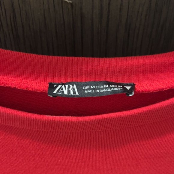 Zara Red Mini Dress, size Medium - Picture 4 of 6